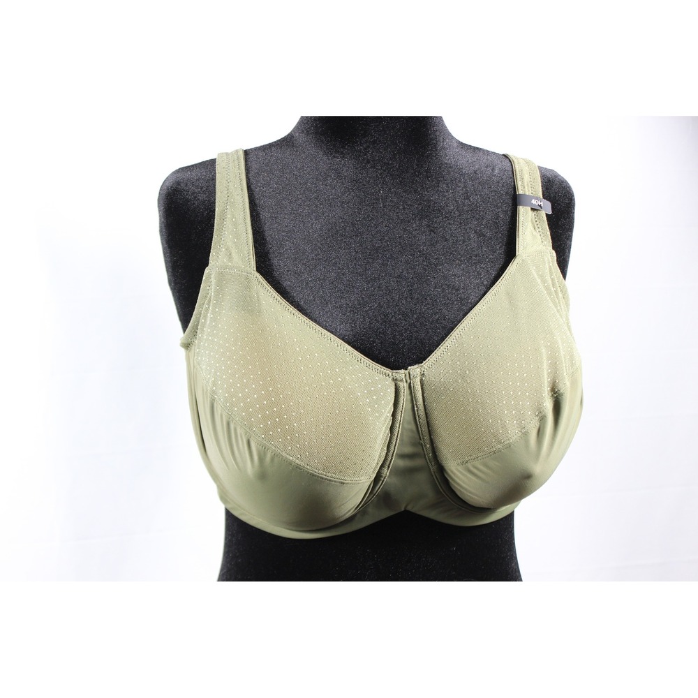 Modern Movement Burnt Olive Microfiber Unlined Underwire Bra 40H Y72BM053M